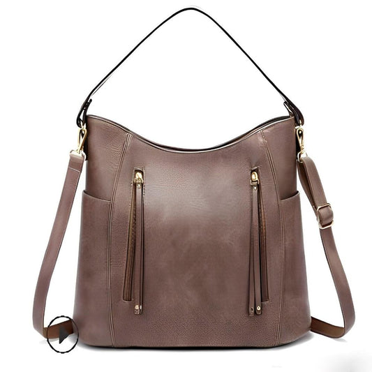 Colleen - Vegan Leather Hobo Bag - Samberule