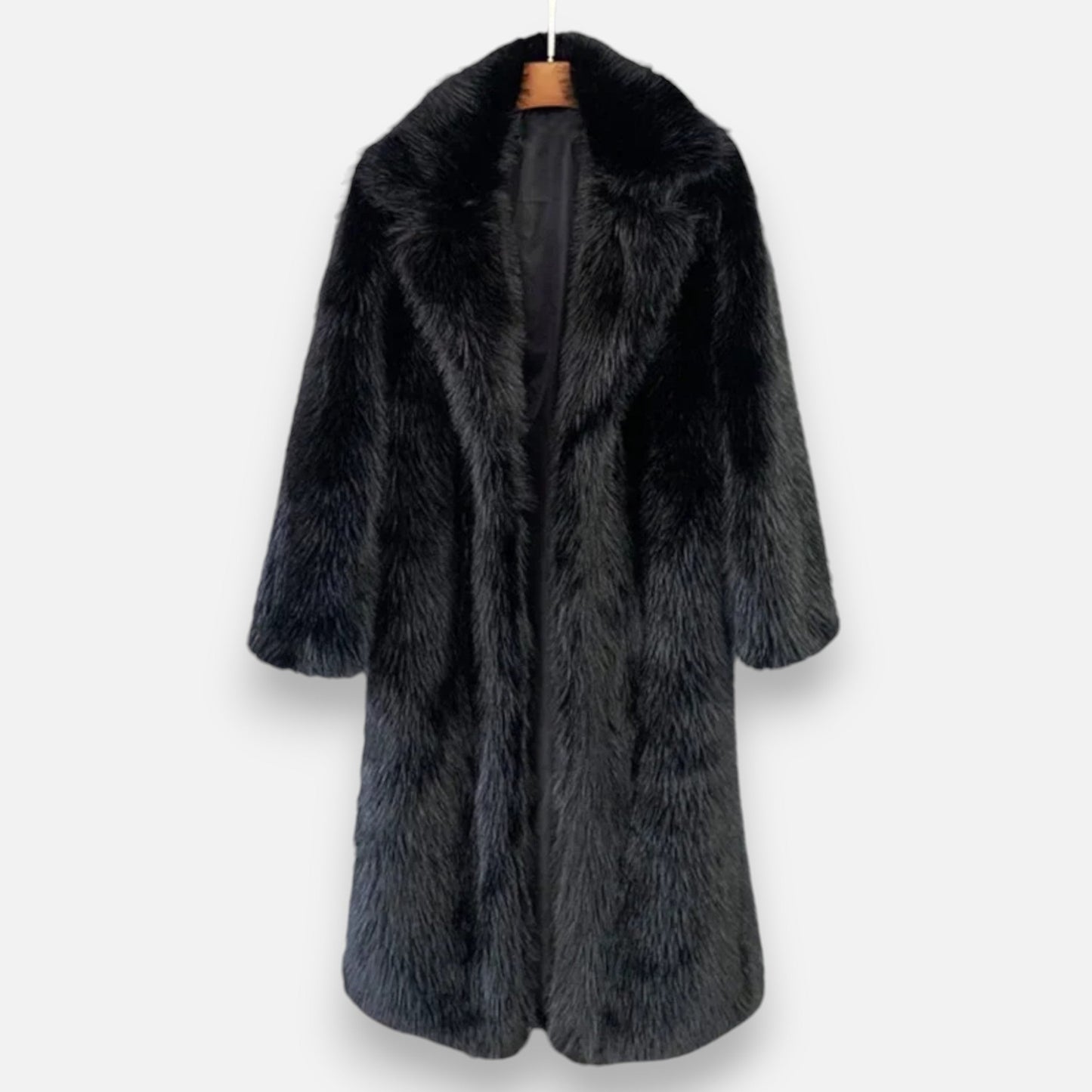 Women’s Long Faux Fur Overcoat - Samberule