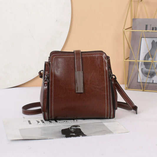 Ellen - Structured Satchel Handbag - Samberule