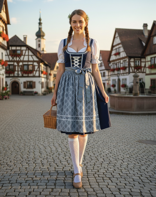 Emily - Bavarian Dirndl Dress - Samberule