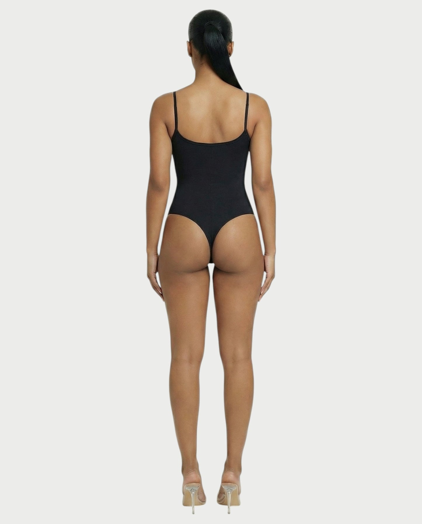 Scoop Neck Thong Bodysuit - Samberule