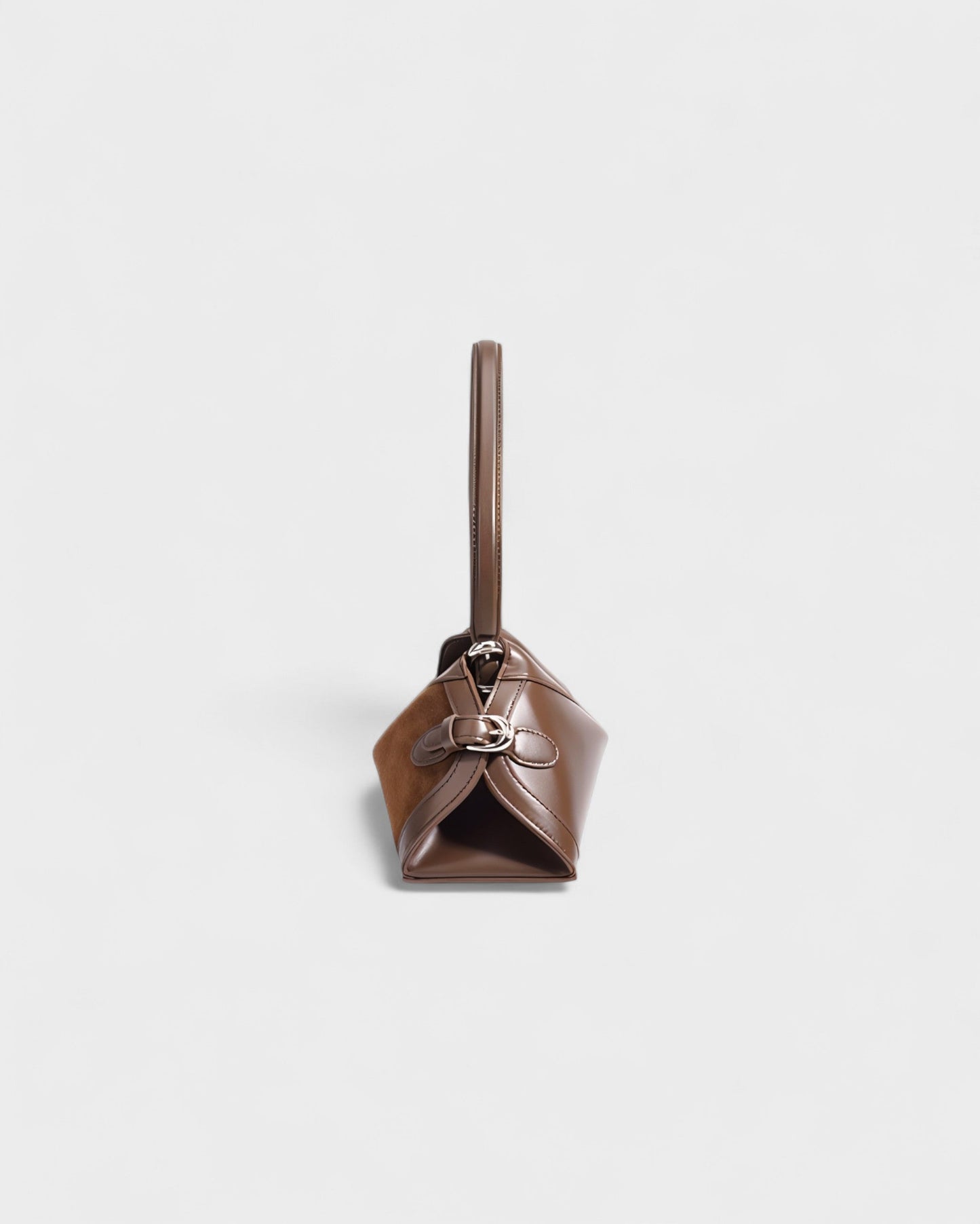 PRIELLE Round Handle Shoulder Bag