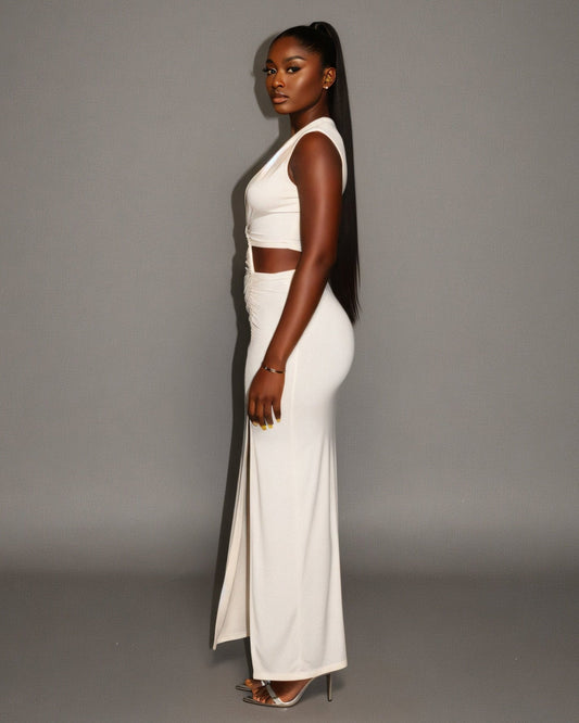 JOVANA Cutout Maxi Dress