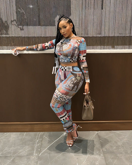 ZURI Abstract Print Set