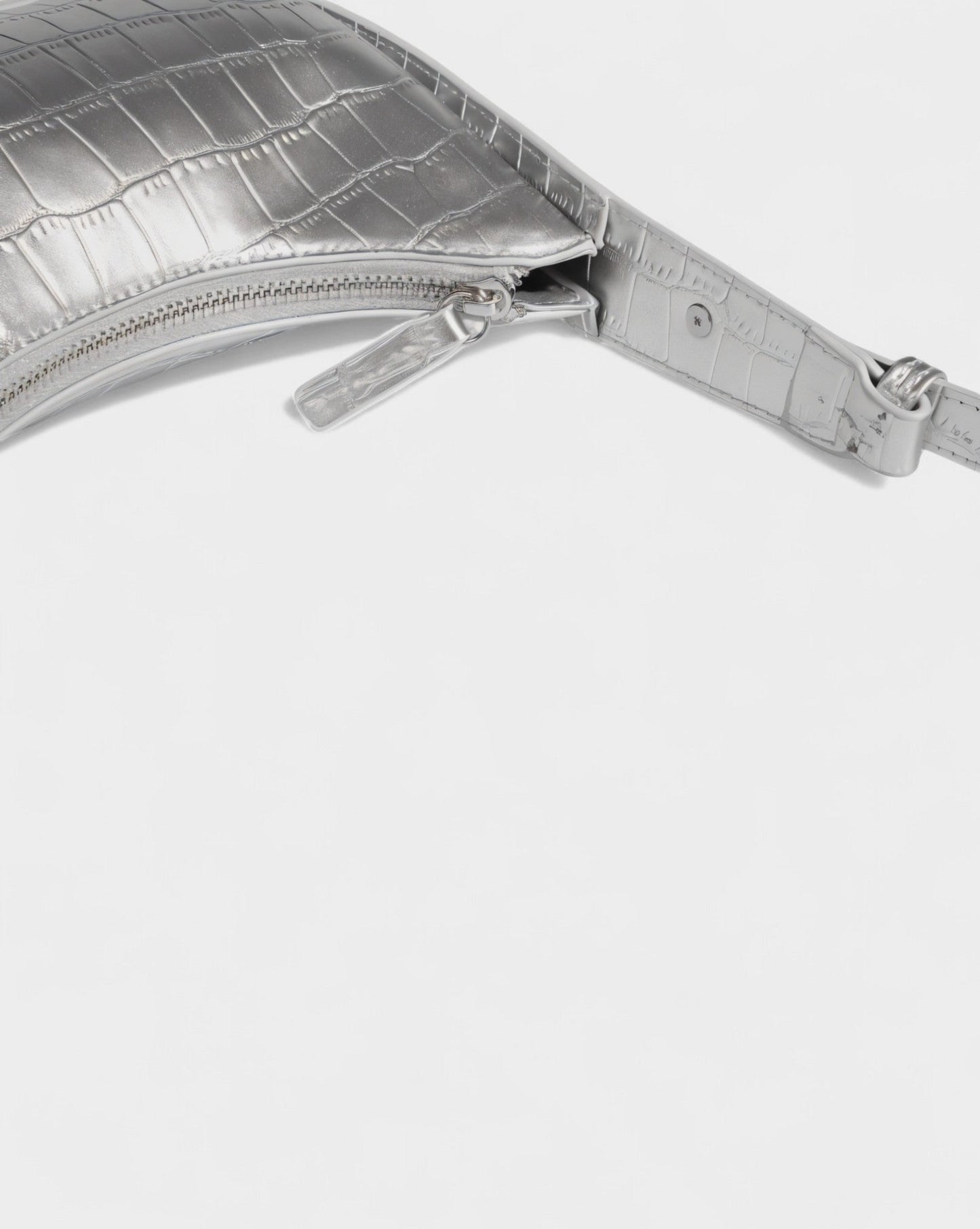 CIANNA Croc-Embossed Faux Leather Bag