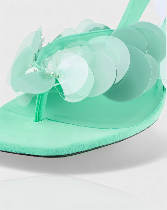 LOLITA Sequin Kitten Heels