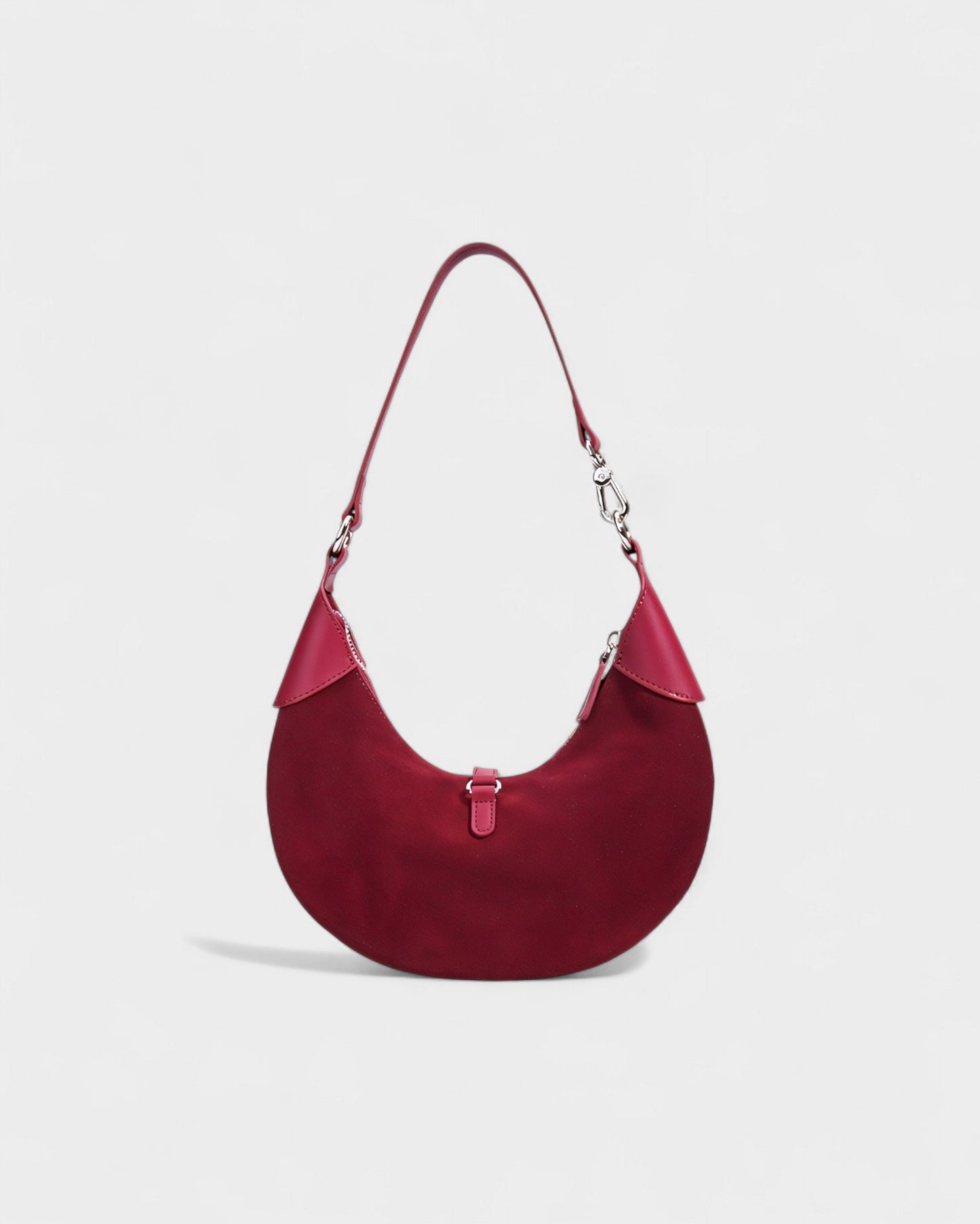 MARLEN Crescent Buckle Shoulder Bag