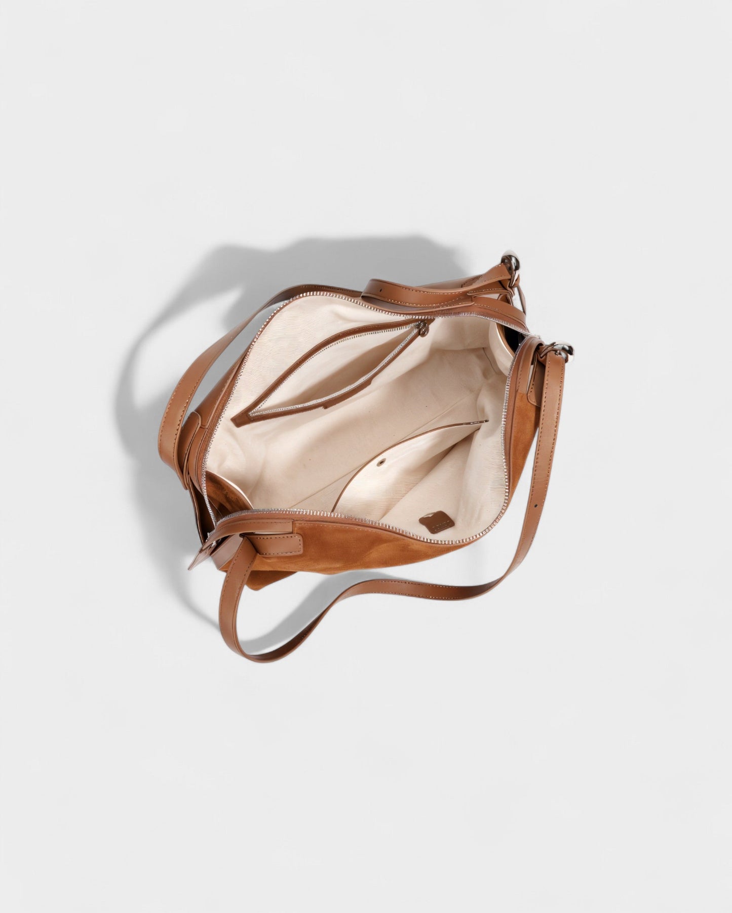 HARESHA Double-Strap Slouch Shoulder Bag