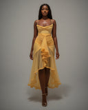 CYNTHIA Ruffled Maxi Dress