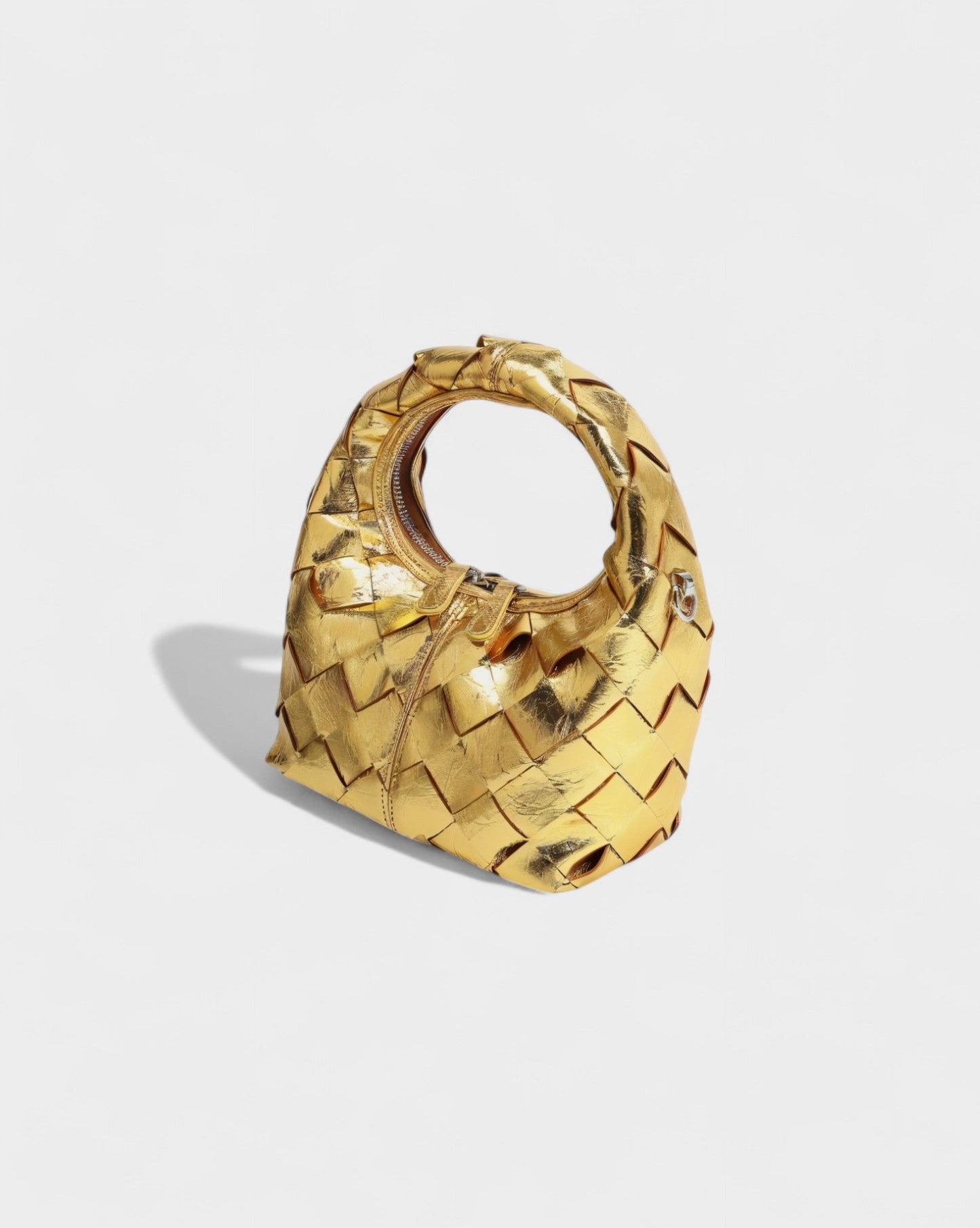 YENNIE Quilted Ring Handle Bag