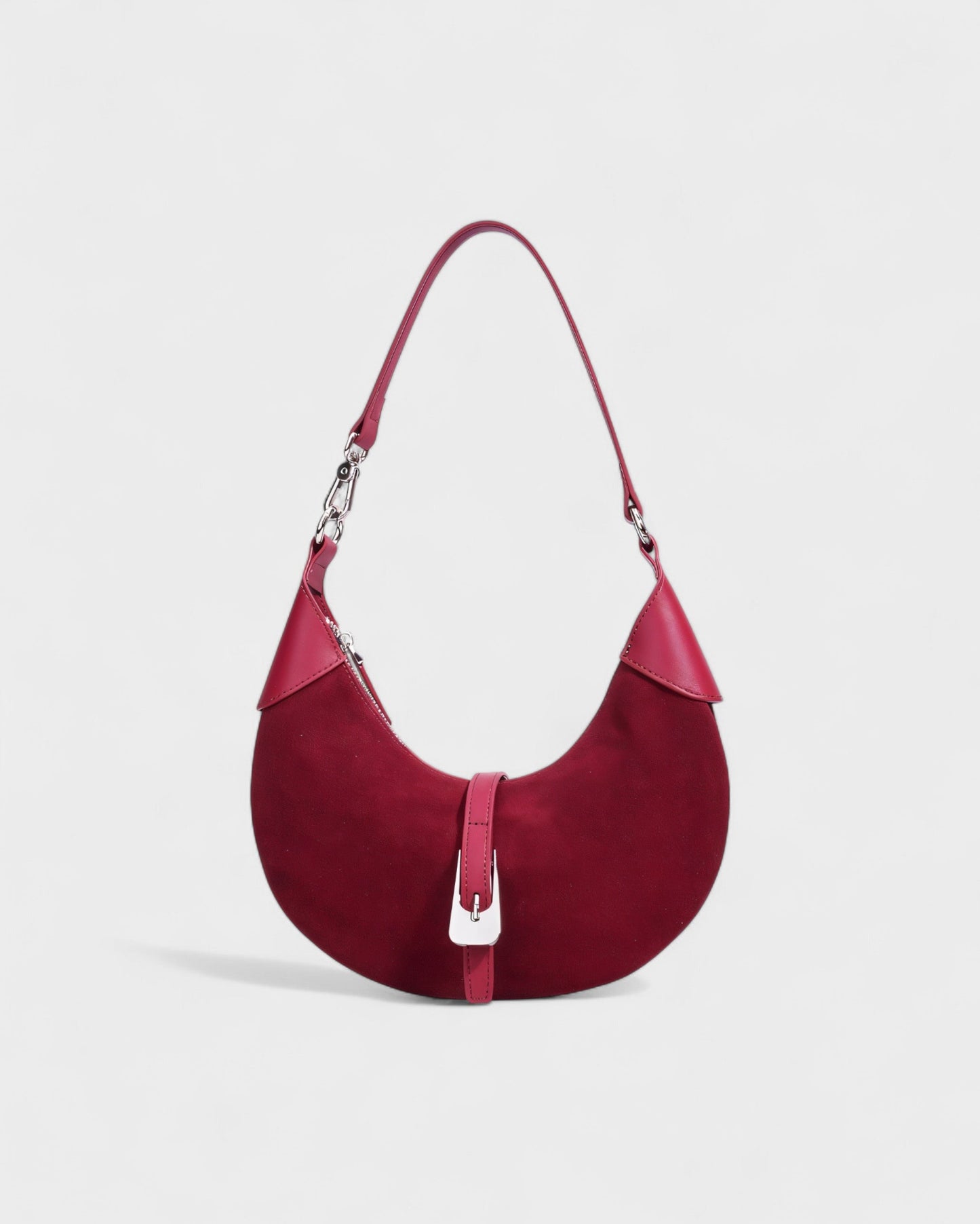 MARLEN Crescent Buckle Shoulder Bag