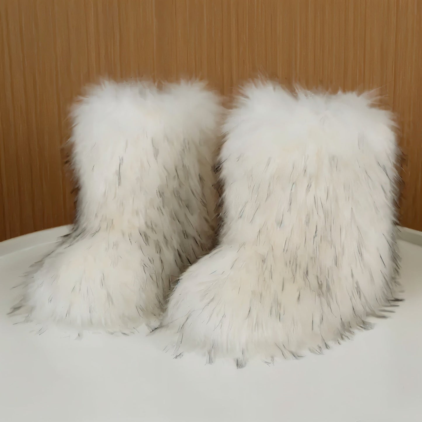 PLUSH Faux Fur Boots