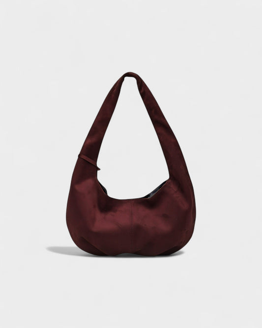 GELLA Heart Charm Studded Shoulder Bag