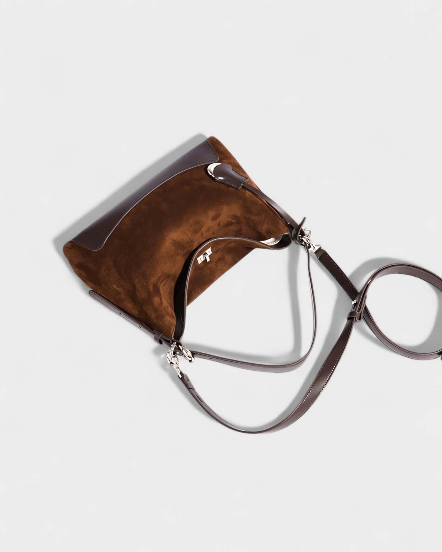 MAVINA Suede Tote Shoulder Bag