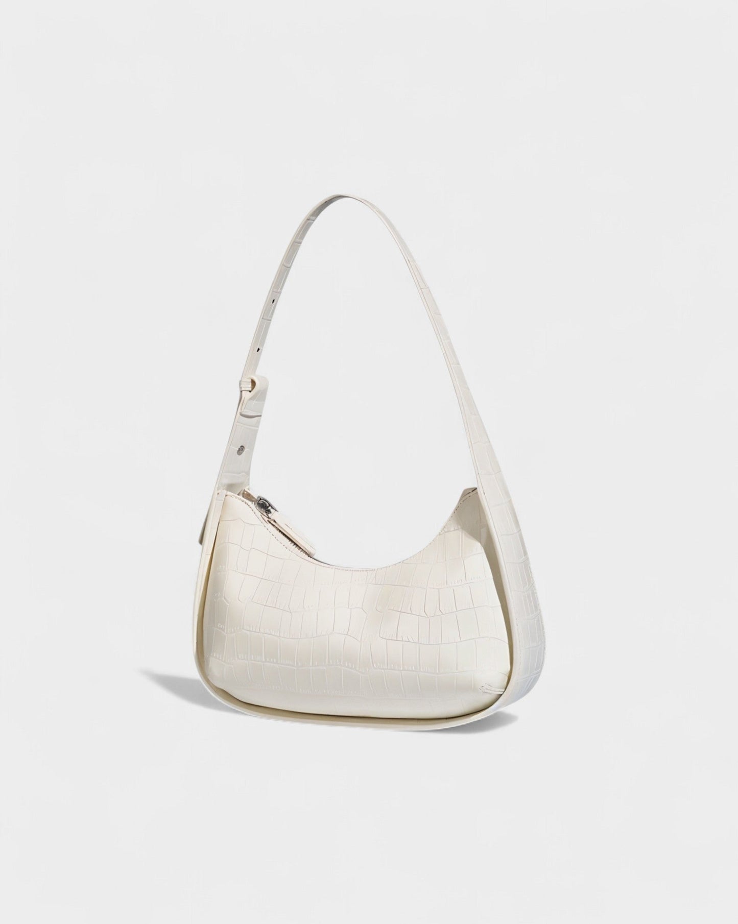 CIANNA Croc-Embossed Faux Leather Bag