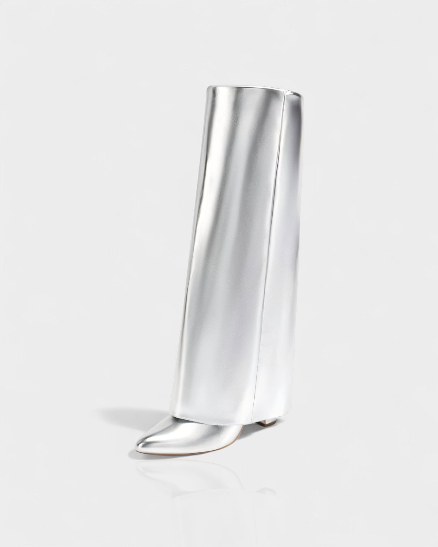 MAISY Straight Metallic Boots