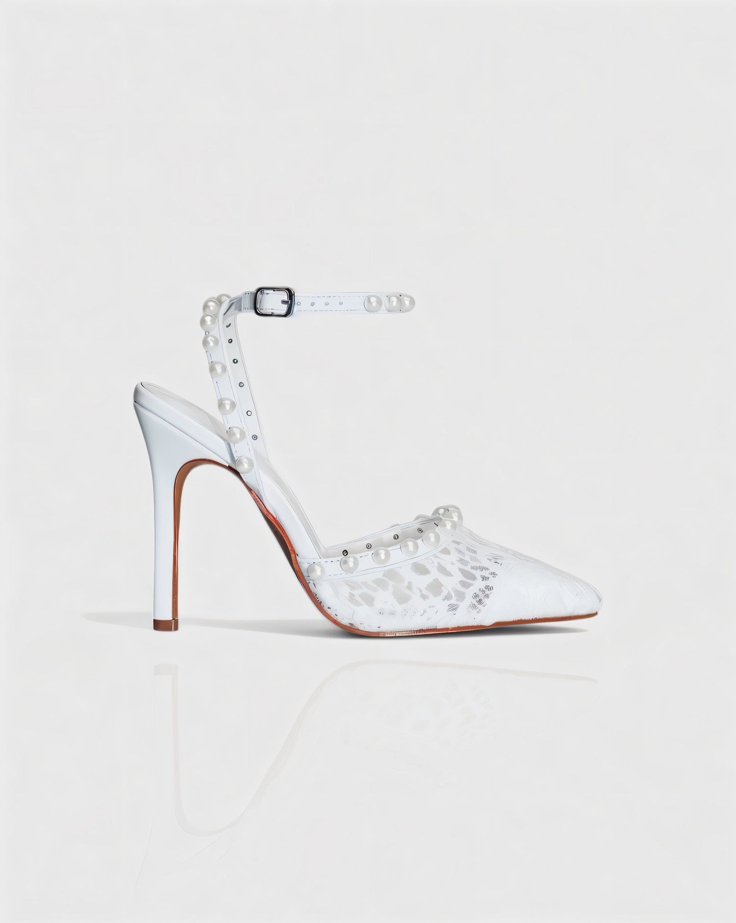 LOUISA Stiletto Pearl Heels