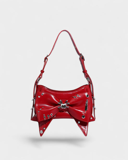 LEXIE Bow Design Shoulder Bag