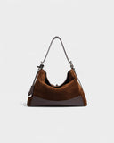 MAVINA Suede Tote Shoulder Bag