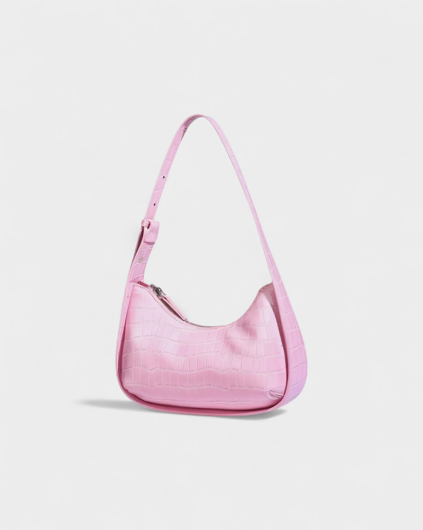 CIANNA Croc-Embossed Faux Leather Bag