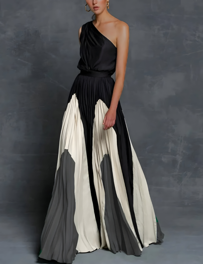 Ruby - Asymmetrical Maxi Dress - Samberule