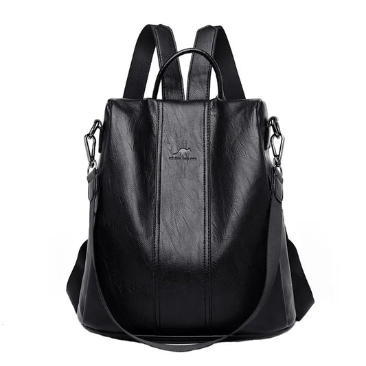 Serenity - Vegan Leather Convertible Backpack Handbag - Samberule