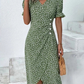 Evelyn - Wrap Midi Dress - Samberule