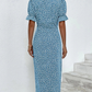 Evelyn - Wrap Midi Dress - Samberule