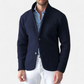 Men's Retro Wool Stand-Collar Jacket