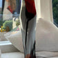 Abstract Tulip Print Vacation Slip H-Line Maxi Dress