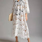 Cover Up Lace Beach Midi Dress