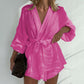 Cotton Wonderland Tied Two Piece Shorts Set
