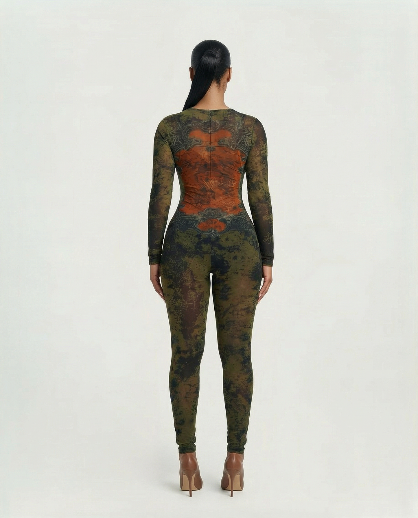 KALEYA Abstract Print Jumpsuit