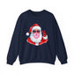 Santa Peace Christmas Crewneck Sweatshirt