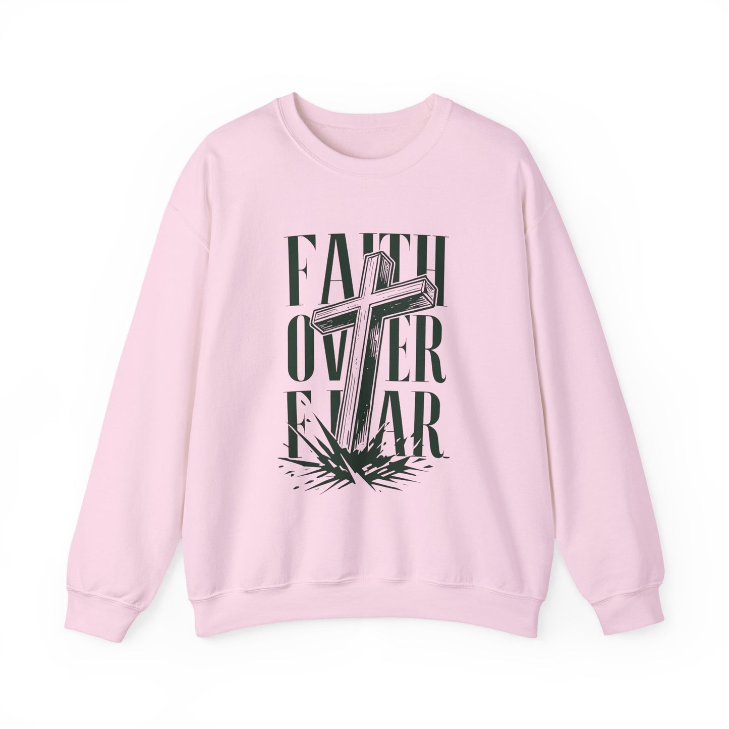 "Faith Over Fear" Faith Crewneck Sweatshirt