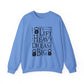 Lift Heavy Dream Big Gym Crewneck Sweatshirt