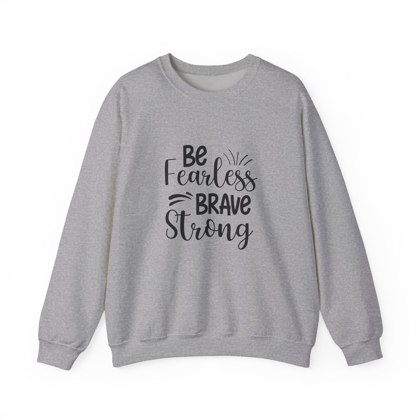 Fearless & Brave Mental Health Crewneck Sweatshirt