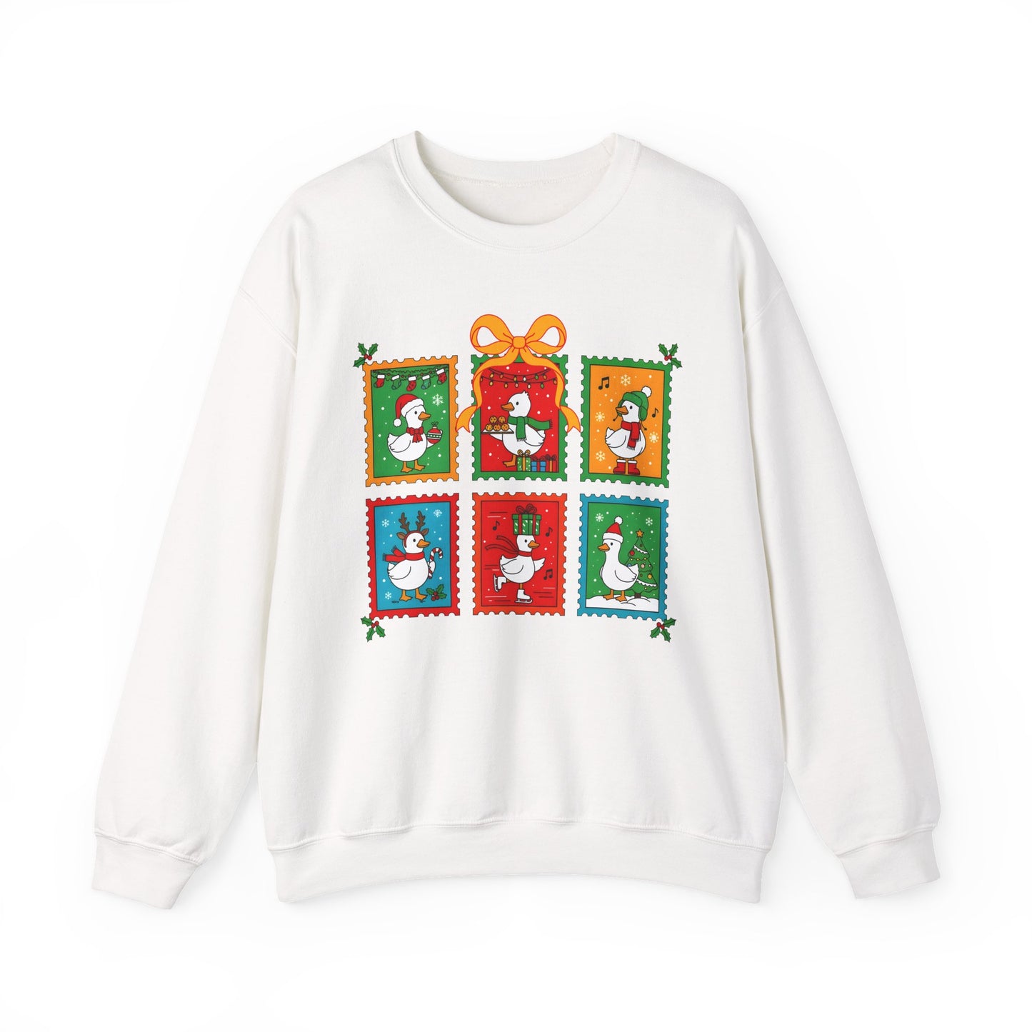 Funny Goose Preppy Christmas Crewneck Sweatshirt