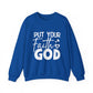 "Put Your Faith in God" Faith Crewneck Sweatshirt