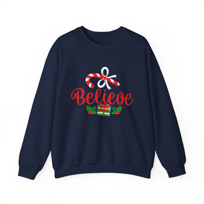 Believe Christmas Crewneck Sweatshirt