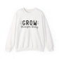 Grow Stronger Daily Mental Health Crewneck Sweatshirt