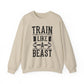 Train Like a Beast Gym Crewneck Sweatshirt