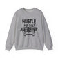 Hustle for That Muscle Gym Crewneck Sweatshirt