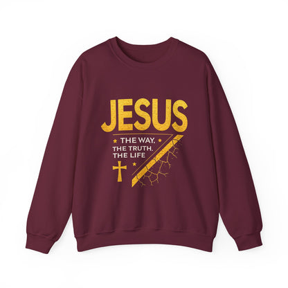 Jesus Inspirational Faith Crewneck Sweatshirt