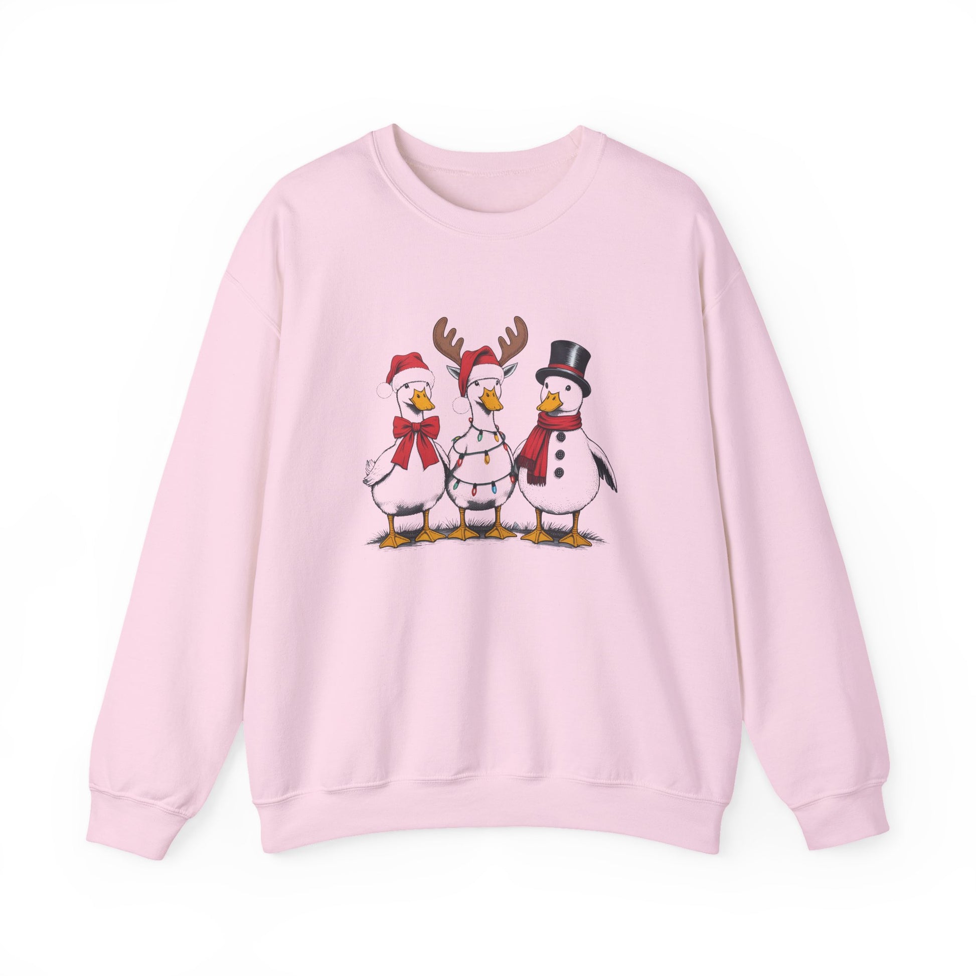 Festive Winter Snowmen Merry Christmas Crewneck Sweatshirt - Samberule