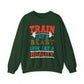 Train Like A Beast Look Like A Beauty Gym Crewneck Sweatshirt