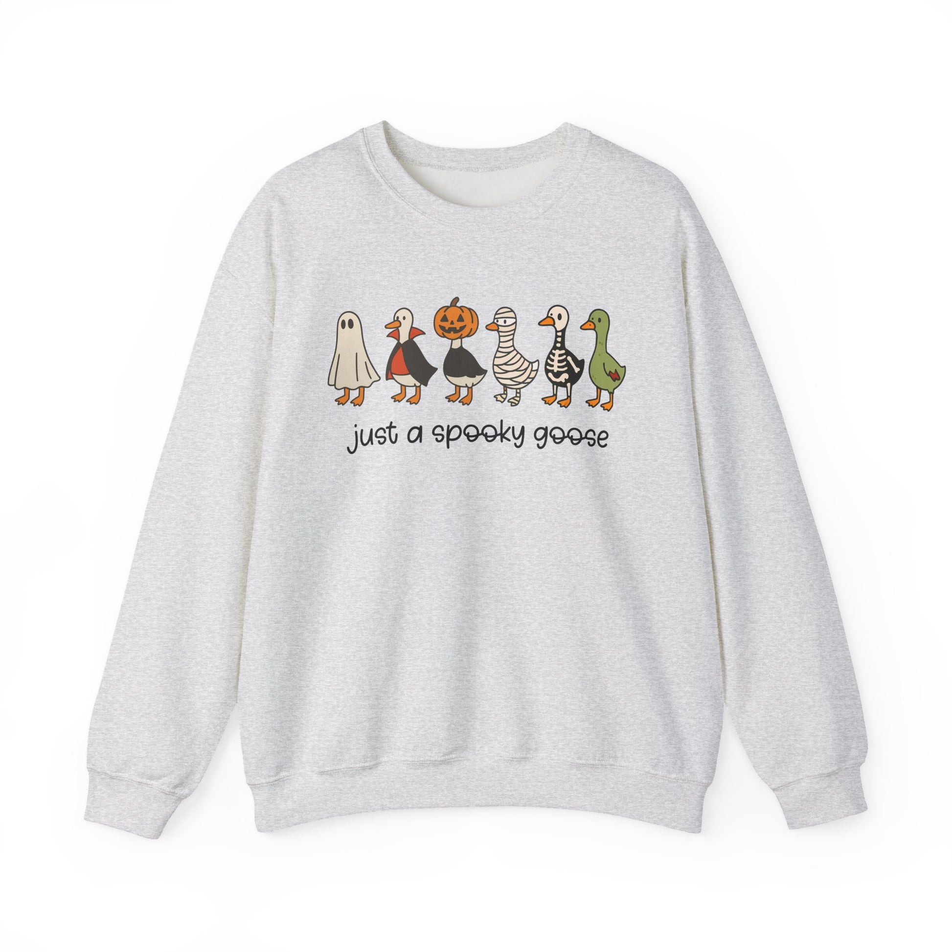 Spooky Goose Halloween Crewneck Sweatshirt - Samberule