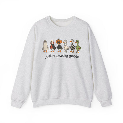 Spooky Goose Halloween Crewneck Sweatshirt - Samberule