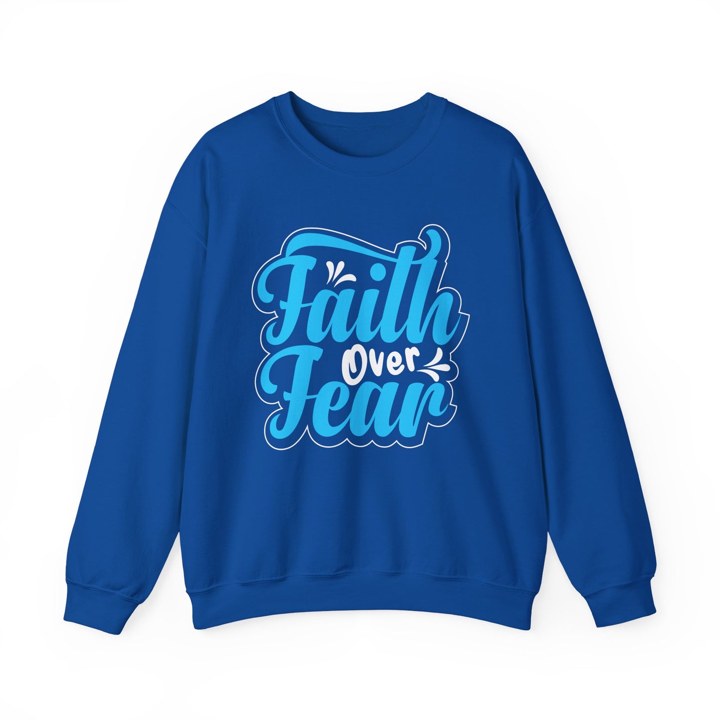 "Faith Over Fear" Faith Crewneck Sweatshirt