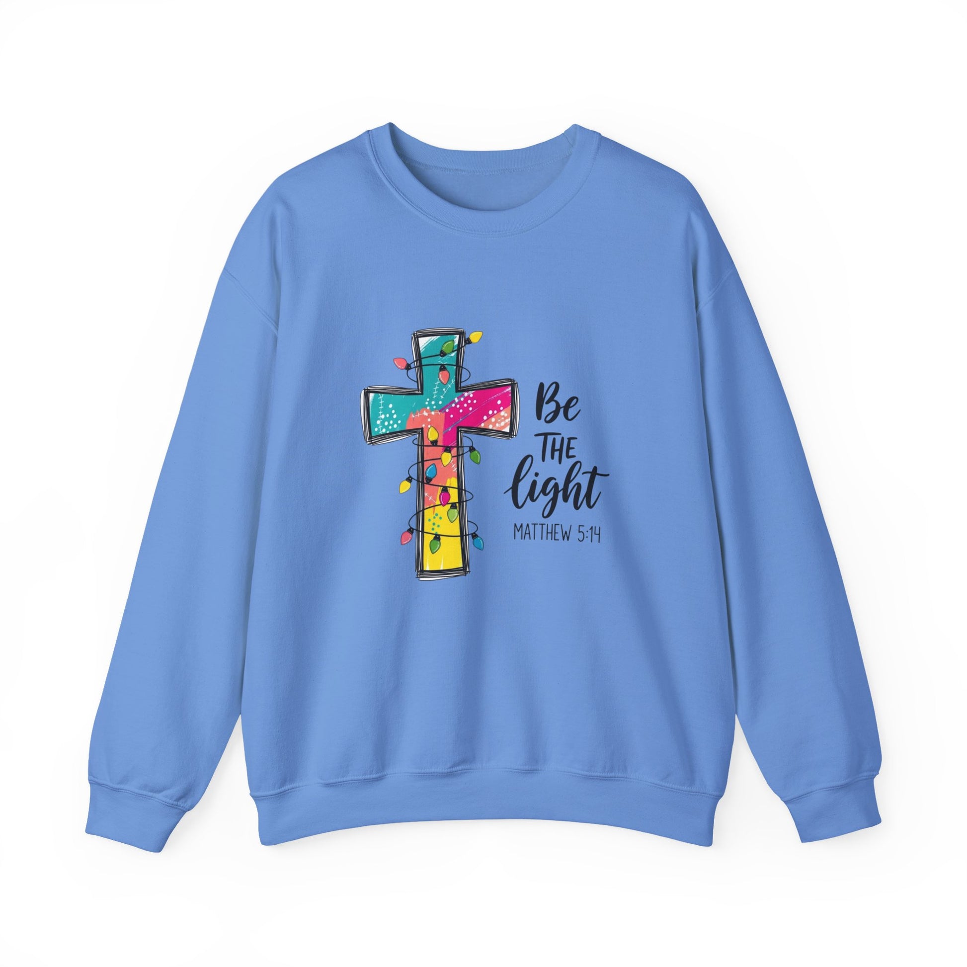 Be the Light Christmas Crewneck Sweatshirt - Samberule